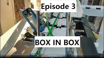 Episode 3-XIESHUN folder gluer machine how to make box in box