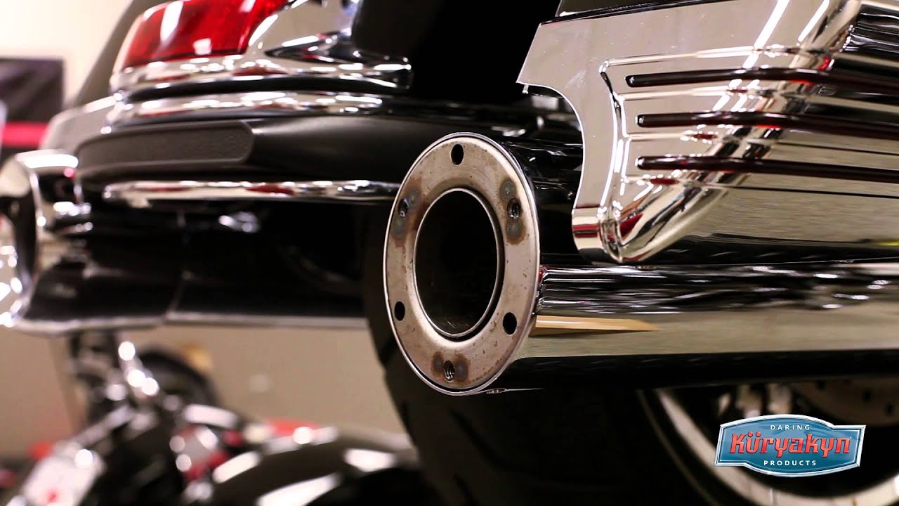 Küryakyn Slanted Exhaust Tip Install YouTube