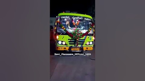 NWKSRCT 💚 RANI CHENNAMMA 💚 EXPRESS 💛❤️#rani #bus #love #drawing #love #nwkrtc #ksrtc #ranichennamma