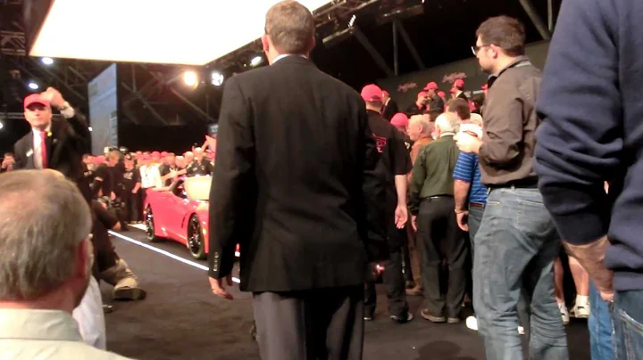 2014 C7 Corvette Stingray Sells For $1.1 Million At Barrett-Jackson 2013