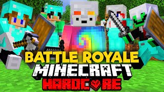 100 Players Simulate BATTLE ROYALE in Minecraft