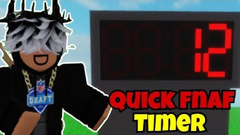 How to Build: FNAF TIMER #2 (Piggy Build Mode)💡