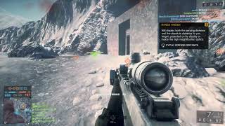 M82a3 Barrett quad streak on BF4 Operation Locker 