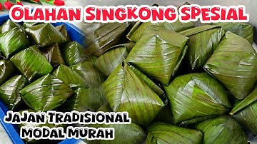 BELUM BANYAK YANG TAHU OLAHAN SINGKONG JADI JAJANAN UNIK ENAK & LEGIT
