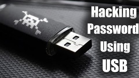 Stealing Password Using USB