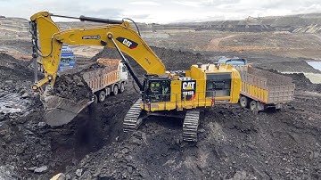 Caterpillar 6015B Excavator Achieves 2-Pass Loading In Massive Mine - Sotiriadis Mining Works