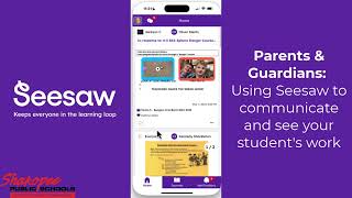 Using Seesaw to Communicate (for Family Members)