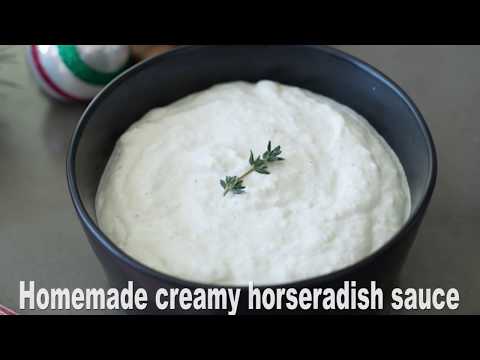 Homemade Creamy Horseradish Sauce