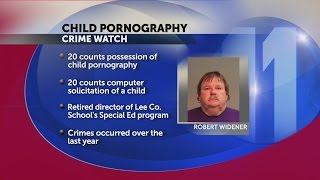Former Lee County school administrator arrested on child porn charges