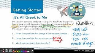 Module 3 Topic 4 Lesson 4: Put in on The Plane - Getting Started