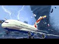 Flew out of the tornado  all systems failed airplane crashes  besiege plane crash