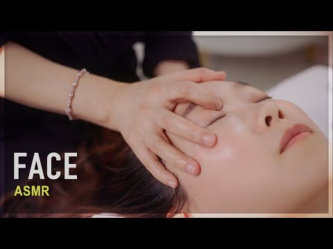 ASMR 😪 피부관리와 윤곽 마사지로 깊은 휴식과 수면