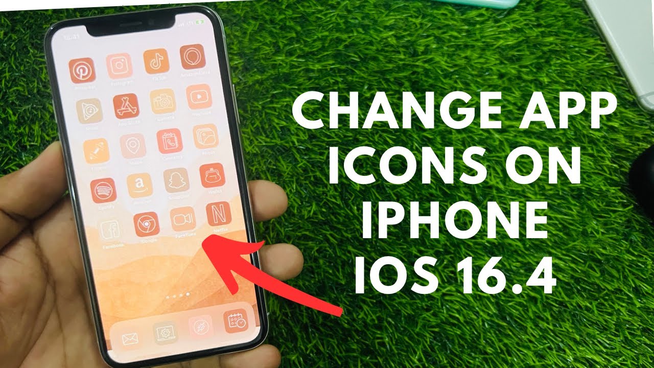 How to change App icons On iPhone And iPad iOS 16.4 !! Change App icons On iPhone YouTube