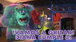 Invitación de Monsters Inc
