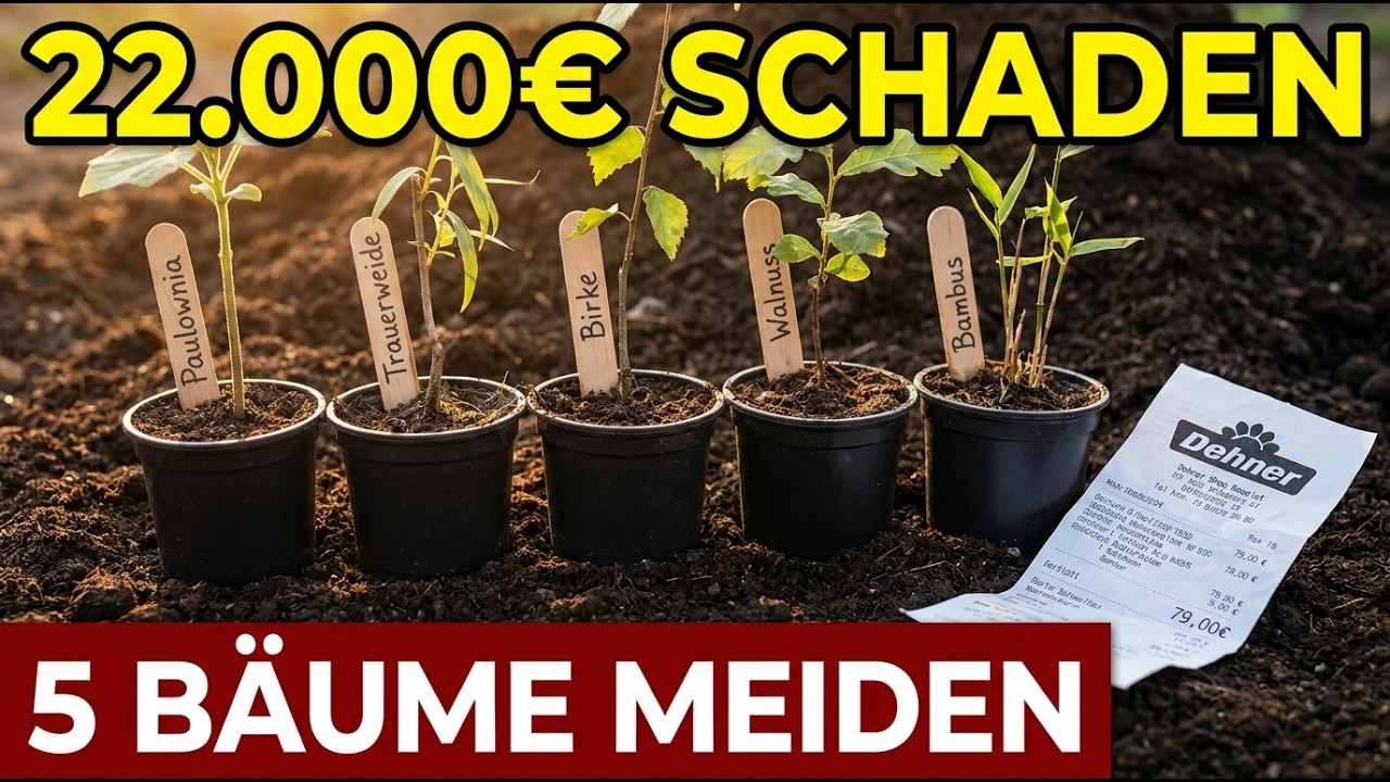 5 Bäume vom DEHNER, die dein Fundament HEBEN