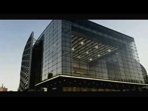 transparent glass led demonstration
