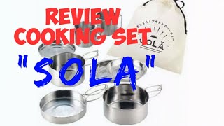 #Review COOKING SET Merk &quot;SOLA&quot; seri 305