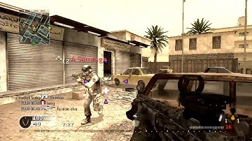 Team Deathmatch #7 - Backlot - CoD4 MWR (Wii)