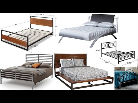 Modern Metal Frame Bed Design Ideas, How To Make A Metal Bed Frame Look Good