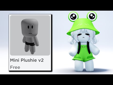 HOW TO BECOME A MINI PLUSHIE FOR FREE IN ROBLOX ?