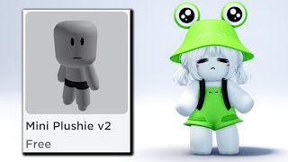 HOW TO BECOME A MINI PLUSHIE FOR FREE IN ROBLOX 😍