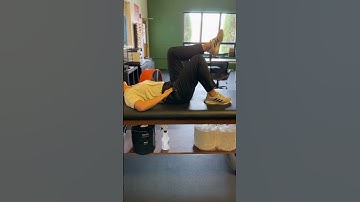 Supine Heel Taps [Core Engaged] | Physical Therapy Lower Back Pain Exercises