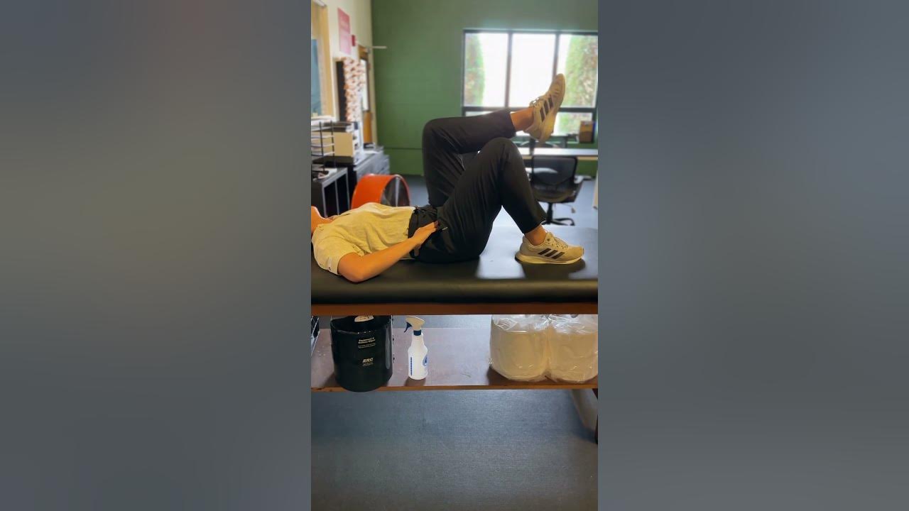 Supine Heel Taps [Core Engaged] Physical Therapy Lower Back Pain