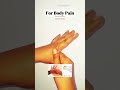 Mudra For Body Pain! Do it 2 minutes daily. #mudra #dailylife #dailylife #healthytips #fyp