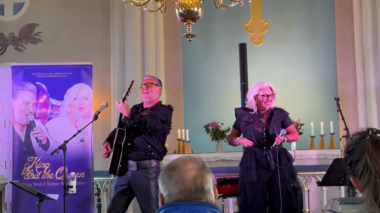 En riktig karl - Helene Wish Persson (Gänget), Glenn Wish (live 2023)