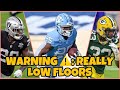 WARNING THESE RUNNING BACKS HAVE A LOW FLOOR || 2021 Fantasy Football