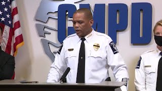 Police chief holds news conference after officer killed in I-85 crash