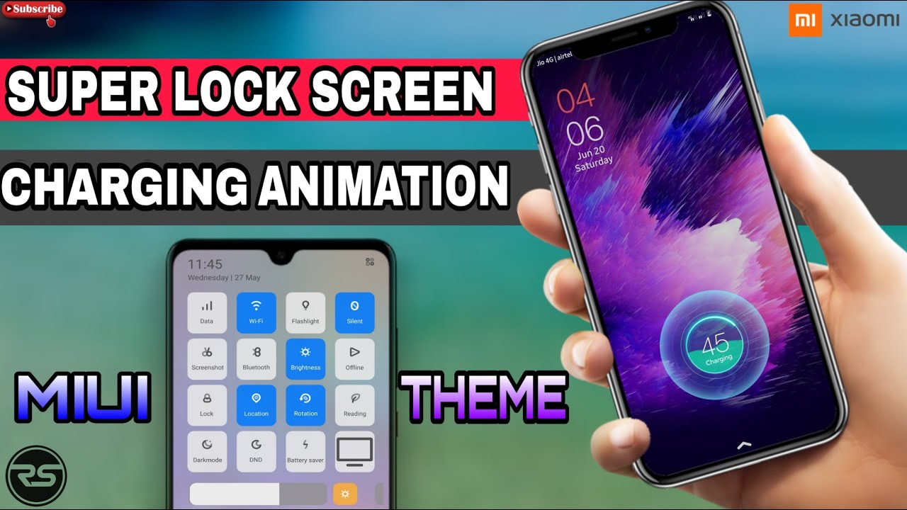 BEST COLOR OS MIUI THEME | SUPER LOCK SCREEN ANIMATION | BEST ...