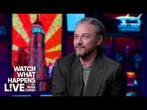 James McAvoy Was Once Lost at Sea?! | WWHL