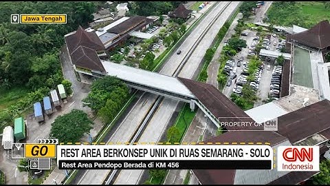 Rest Area Berkonsep Unik di Ruas Semarang Solo