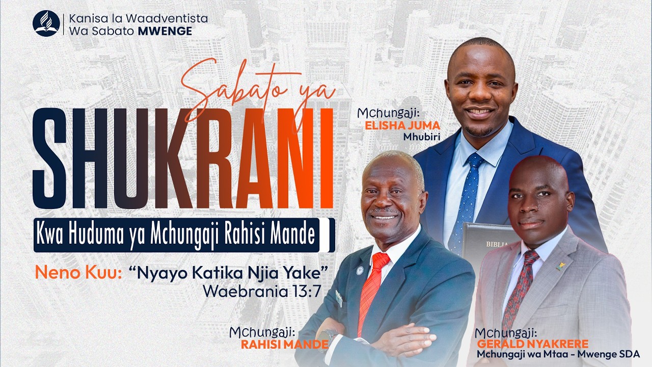 🔴#LIVE Ibada ya Sabato || 