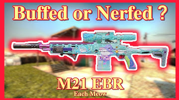 Buffed or Nerfed ? M21 EBR - Each Meow