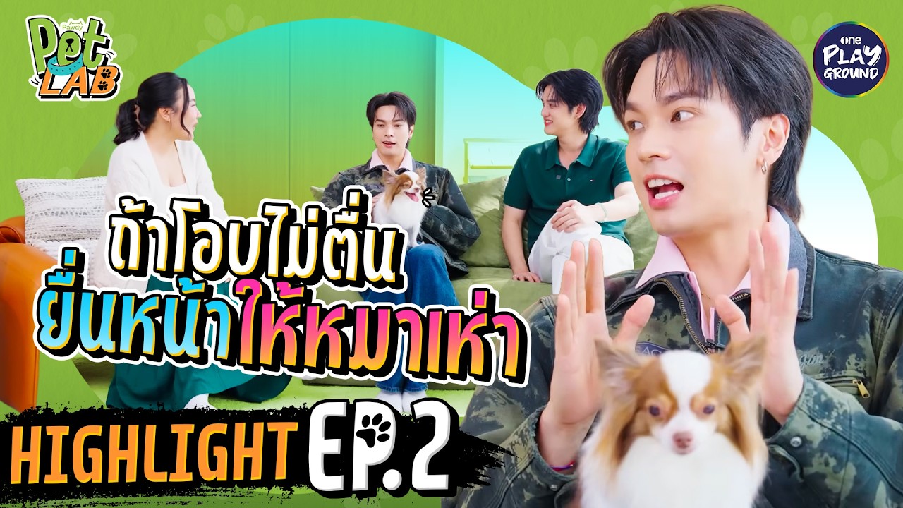[Highlight EP.2] ถ้าโอบไม่ตื่น ยื่นหน้าให้หมาเห่า | Pet Lab | One Playground