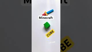 How to make MINECRAFT PAPER CUBE | EASY ORIGAMI STEP BY STEP TUTORIAL #shorts #cubecraft #origami