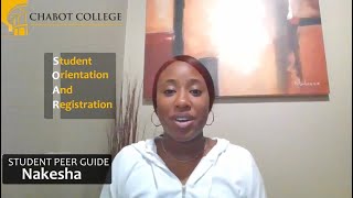 Chabot S O A R - Student Orientation And Registration