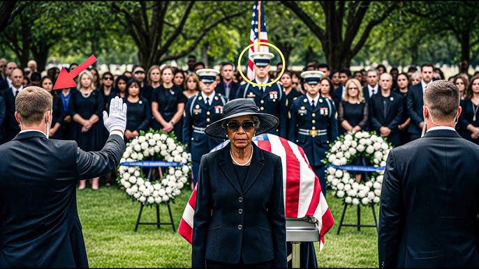 Security Stopped Black Woman at General's Funeral — When She Said “Night Angel,” Everyone Froze - YouTube