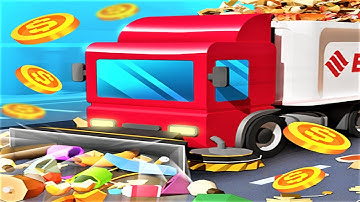 🤑 Garbage Truck City Tycoon 🚚 GAMEPLAY Full Levels 1-2 (Android, iOS)