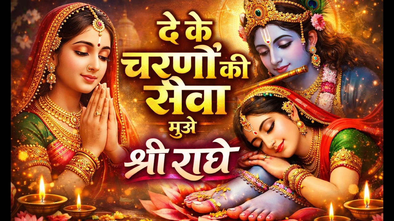 दे के चरणों की सेवा मुझे श्री राधे | De Ke Charno Ki Seva | Bhumika Sharma | Radha Kirshna Bhajan