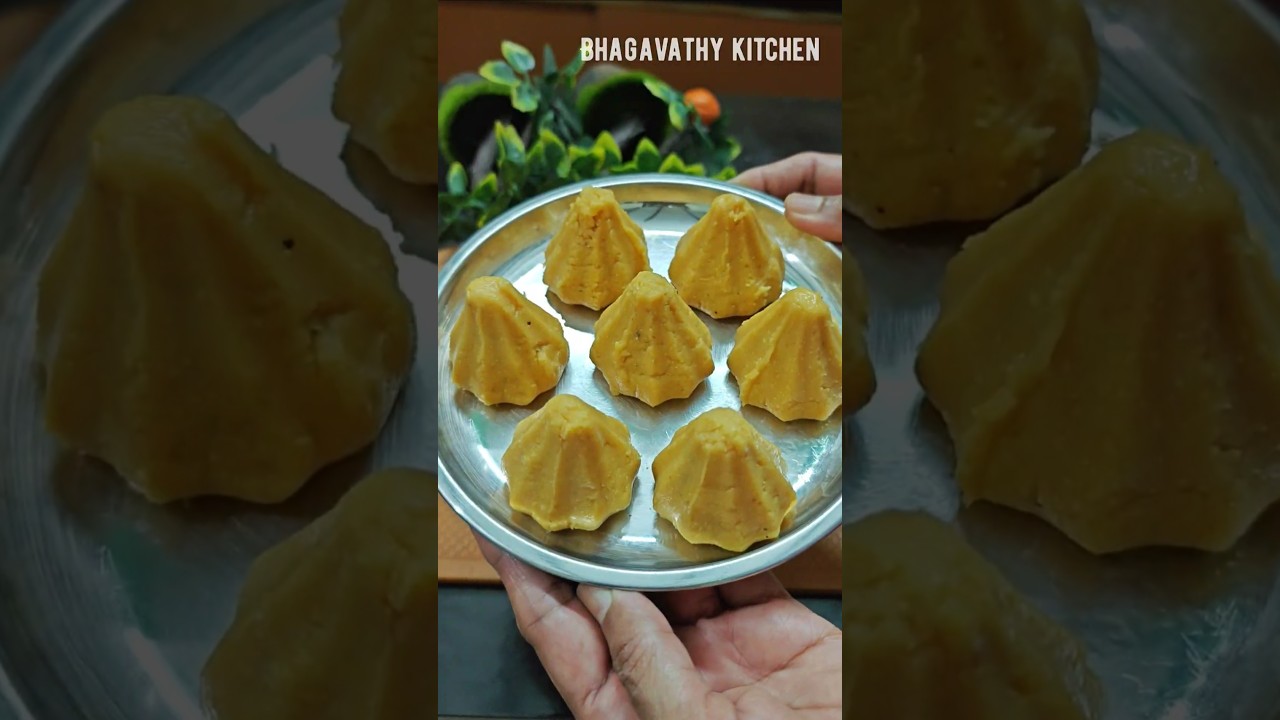 Easy Fried Gram Modak for BEGINNERS 
