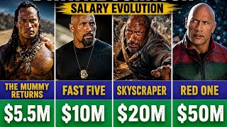 Full 💰 Dwayne Johnson Salary Evolution (1999–2025) | Every Movie Paycheck News