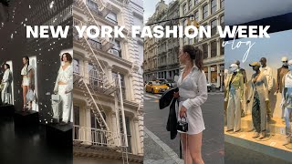 MY FIRST NYFW: attending shows, solo flight, exploring the city, Revolve Gallery 2022!