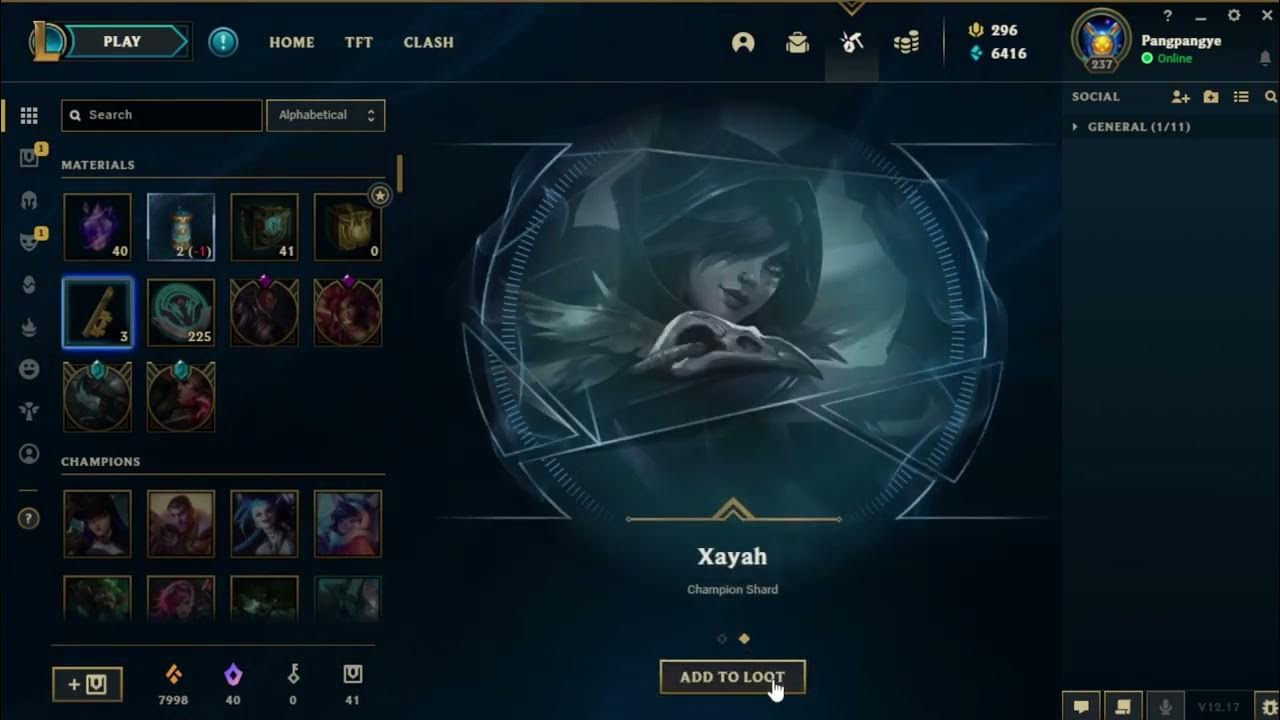 league of Legends Chest opening YouTube