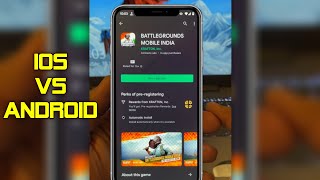 ios & Android Users On Battlegrounds Mobile India Pre Registration #Shorts