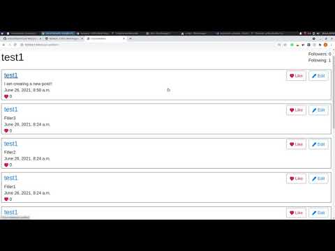 Project 4: Social media site