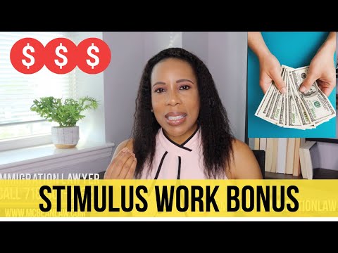 $1200 Stimulus BONUS to Return to Work - Second Stimulus Check Update