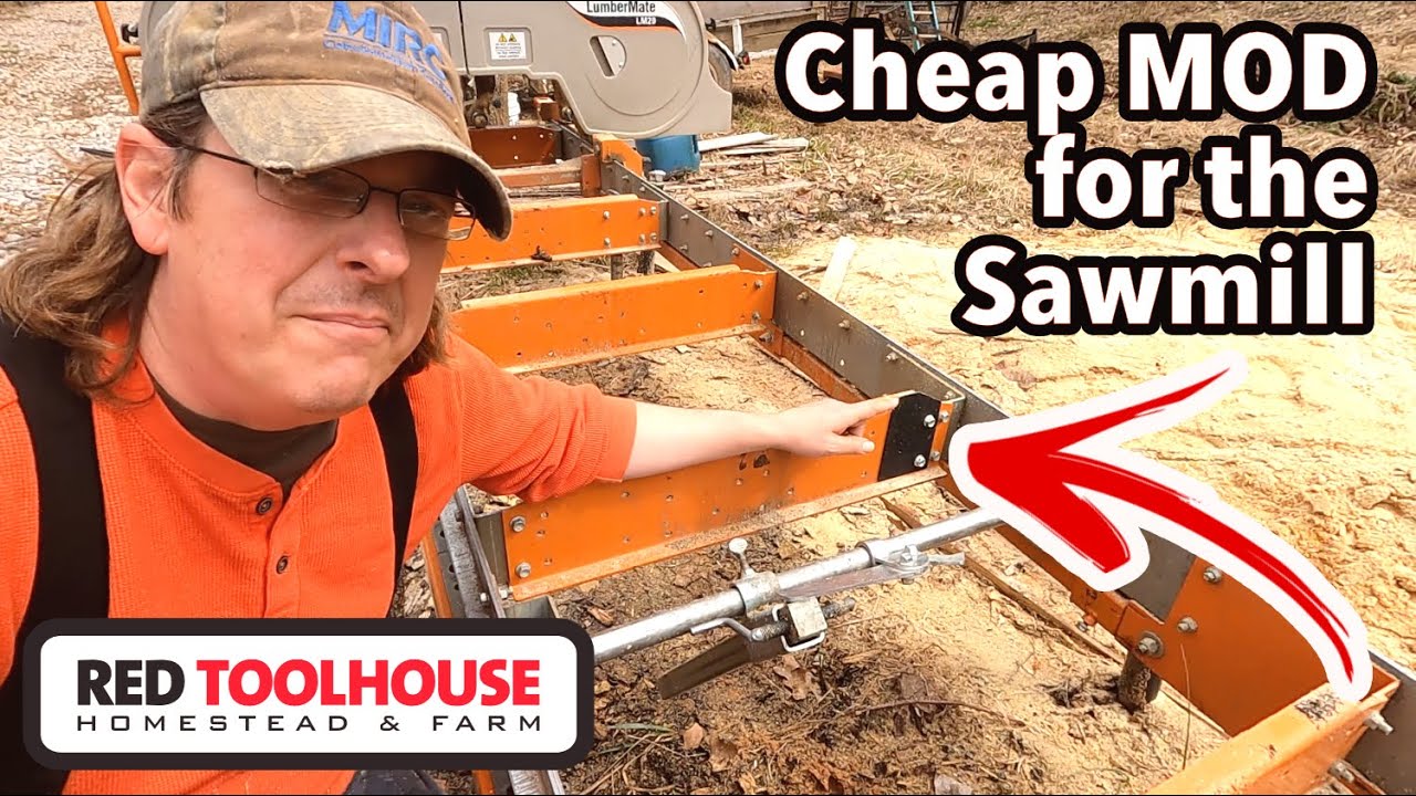 This SIMPLE MODIFICATION Makes the Sawmill More Versatile - YouTube